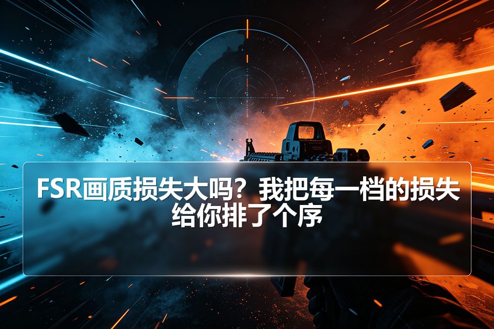 FSR画质损失大吗？我把每一档的损失给你排了个序
