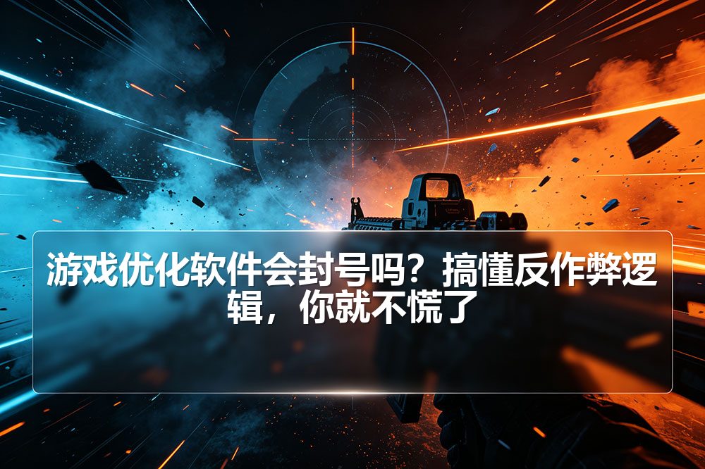 游戏优化软件会封号吗？搞懂反作弊逻辑，你就不慌了