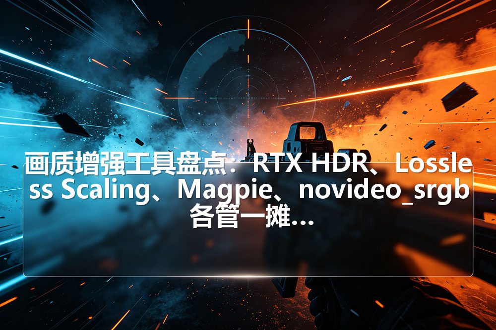 画质增强工具盘点：RTX HDR、Lossless Scaling、Magpie、novideo_srgb 各管一摊