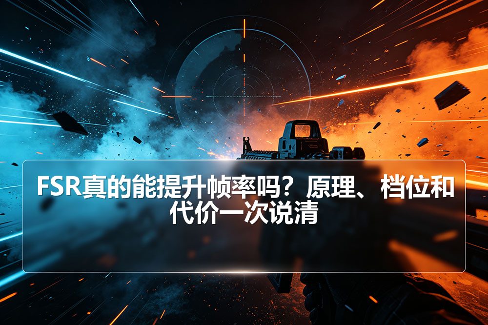 FSR真的能提升帧率吗？原理、档位和代价一次说清