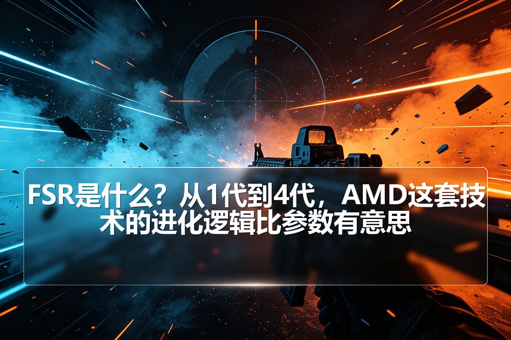 FSR是什么？从1代到4代，AMD这套技术的进化逻辑比参数有意思