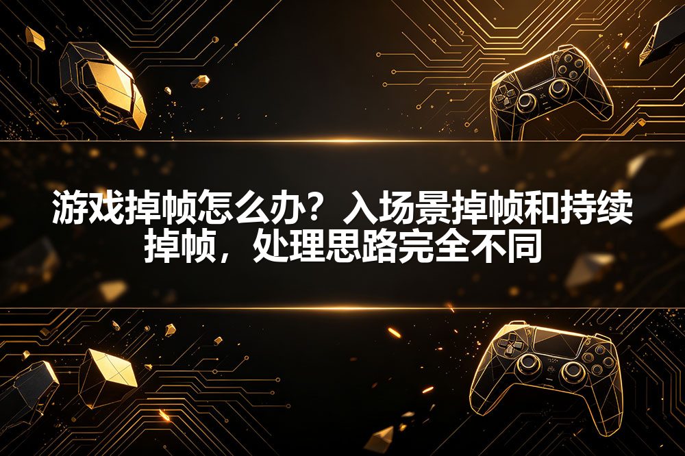 游戏掉帧怎么办？入场景掉帧和持续掉帧，处理思路完全不同