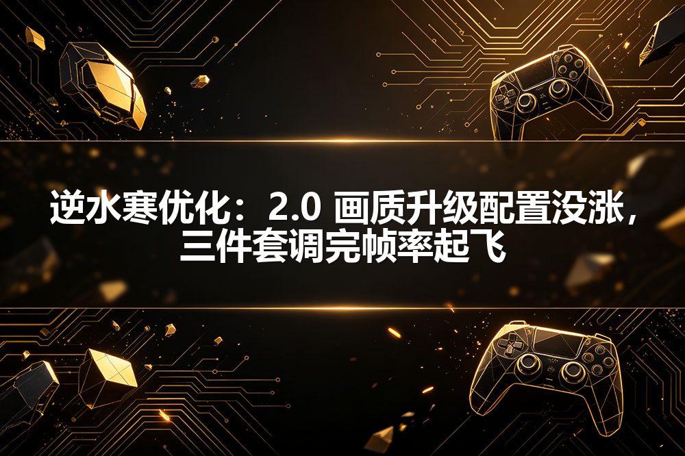 逆水寒优化：2.0 画质升级配置没涨，三件套调完帧率起飞