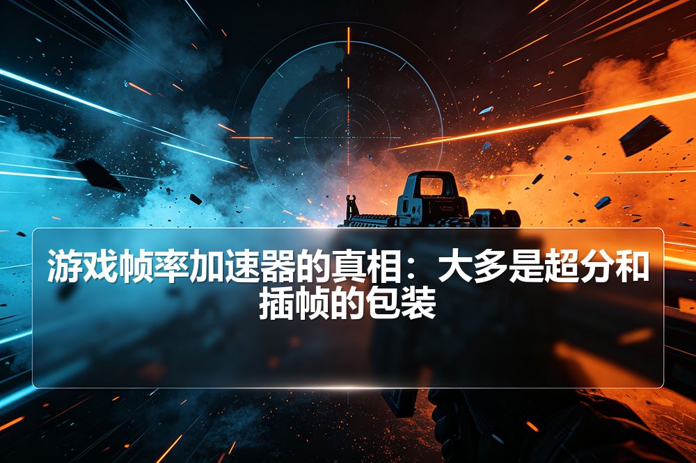 游戏帧率加速器的真相：大多是超分和插帧的包装