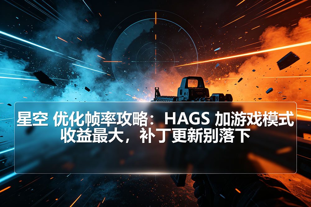 星空 优化帧率攻略：HAGS 加游戏模式收益最大，补丁更新别落下