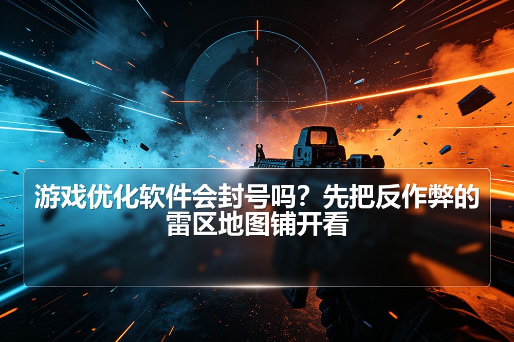 游戏优化软件会封号吗？先把反作弊的雷区地图铺开看