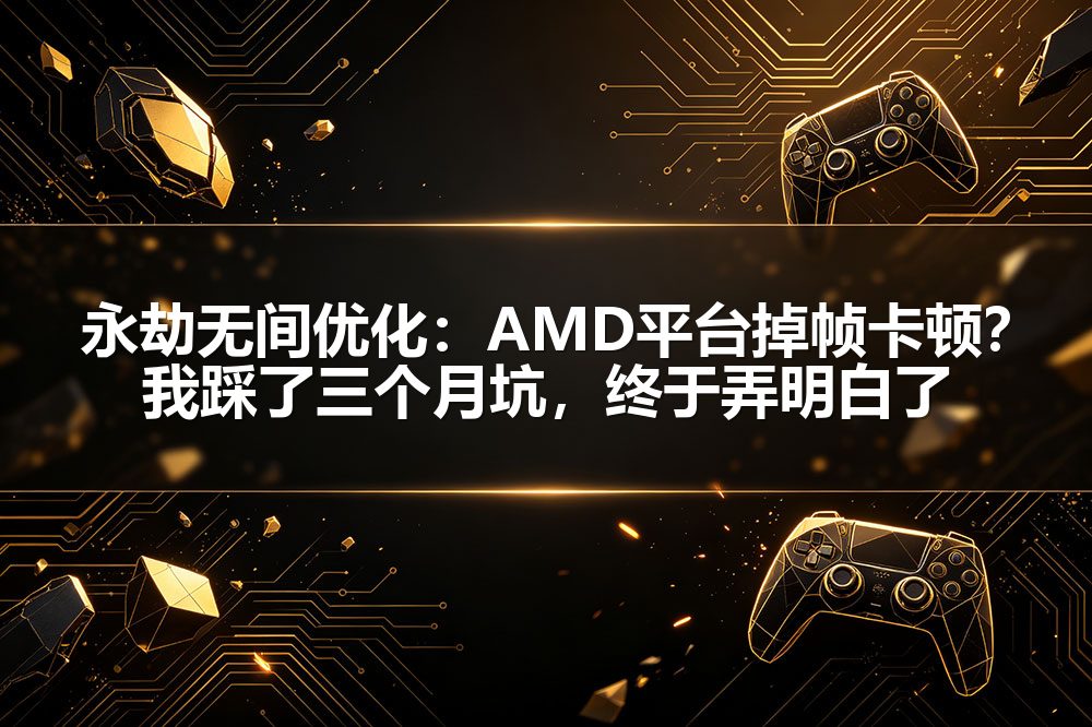 永劫无间优化：AMD平台掉帧卡顿？我踩了三个月坑，终于弄明白了