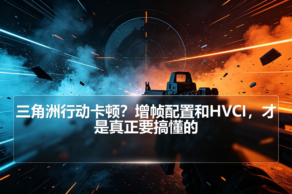 三角洲行动卡顿？增帧配置和HVCI，才是真正要搞懂的