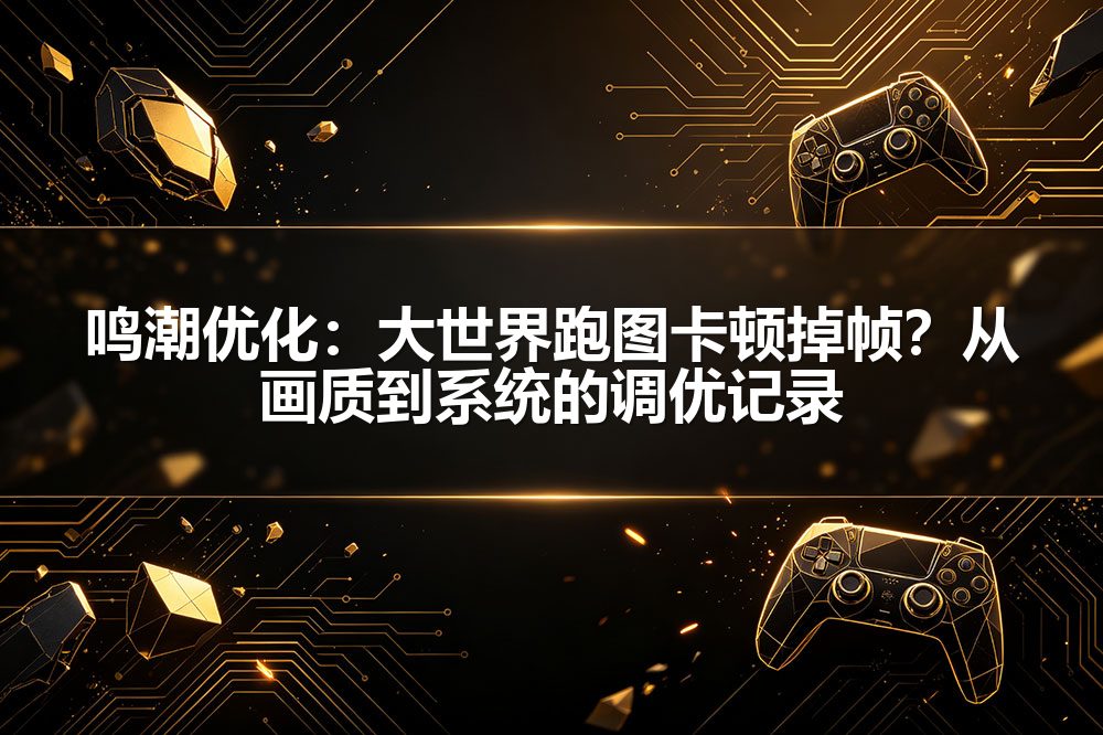 鸣潮优化：大世界跑图卡顿掉帧？从画质到系统的调优记录