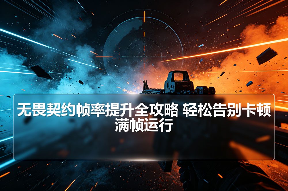 无畏契约帧率提升全攻略 轻松告别卡顿满帧运行