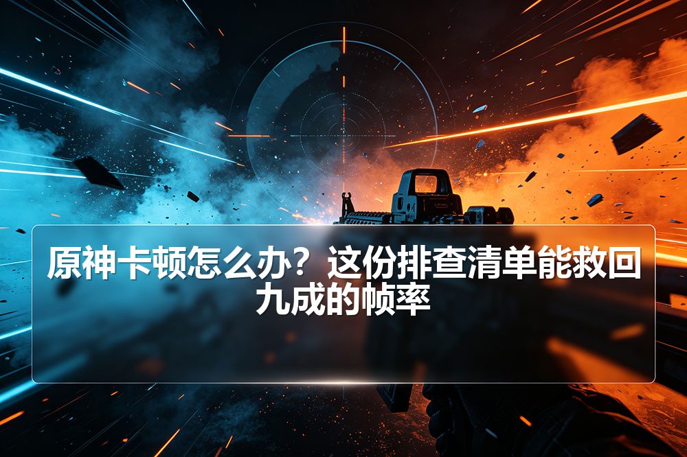 原神卡顿怎么办？这份排查清单能救回九成的帧率配图