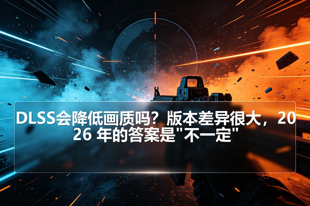 DLSS会降低画质吗？版本差异很大，2026 年的答案是"不一定"