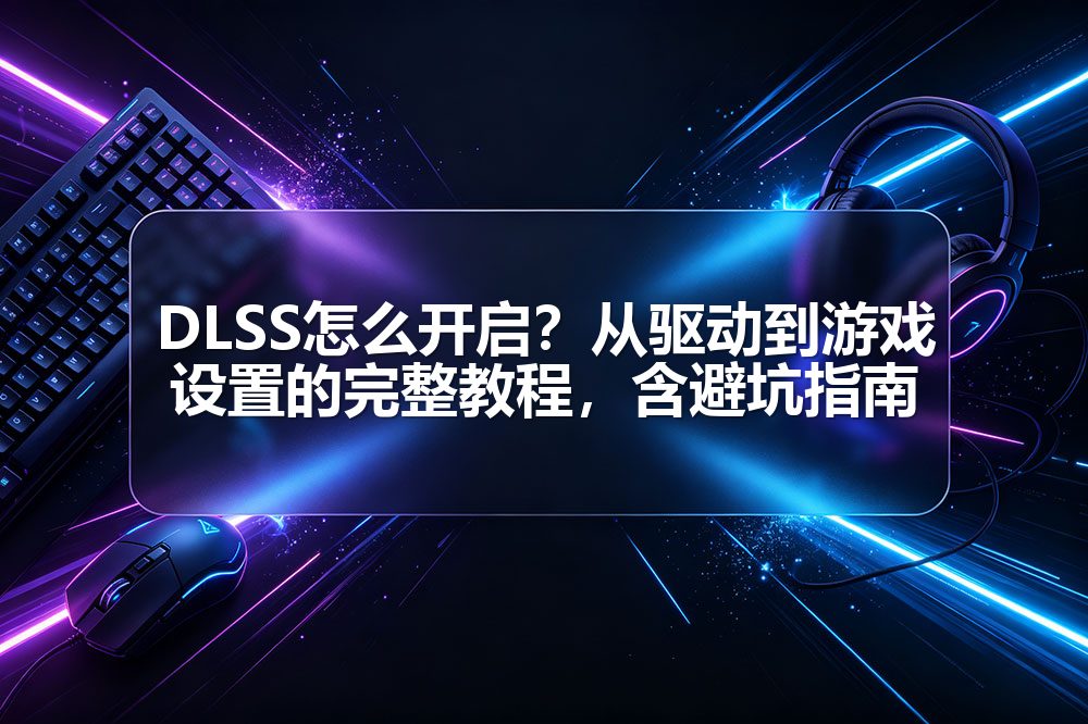DLSS怎么开启？从驱动到游戏设置的完整教程，含避坑指南