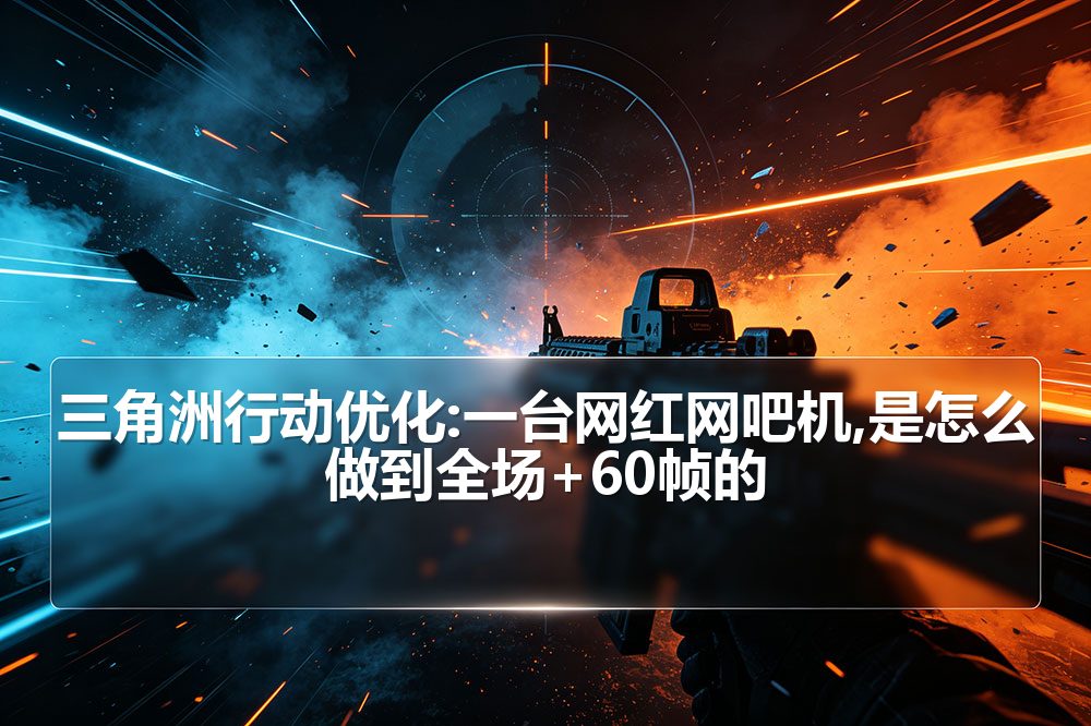 三角洲行动优化:一台网红网吧机,是怎么做到全场+60帧的