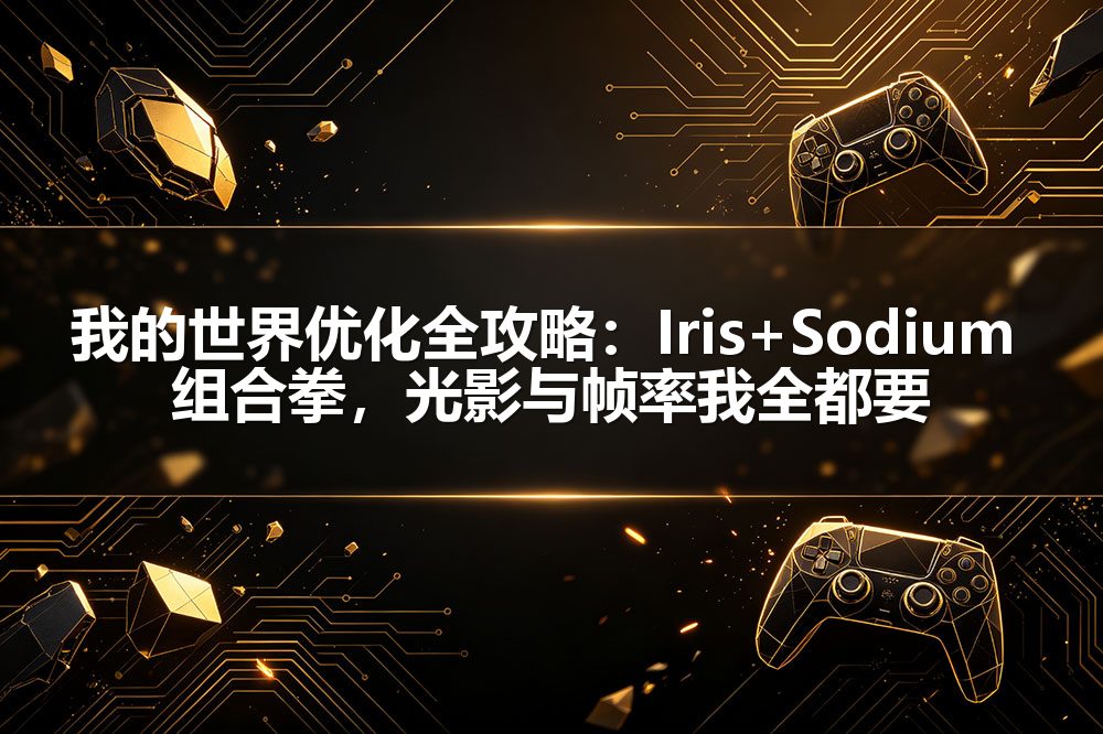 我的世界优化全攻略：Iris+Sodium 组合拳，光影与帧率我全都要